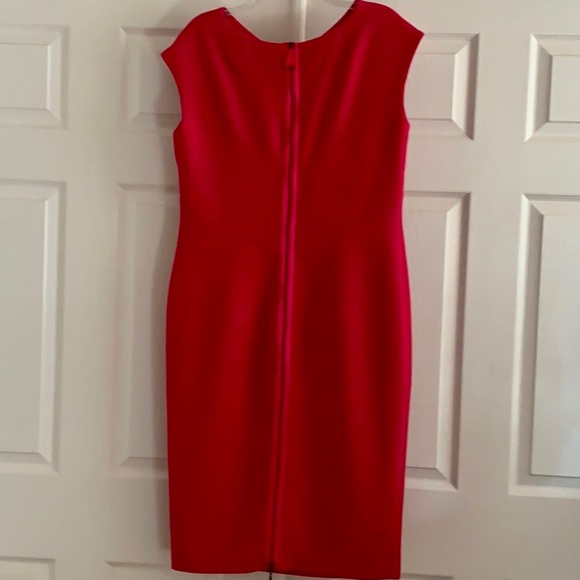 JONES NEW YORK MIDI ,BACK ZIPPER, SHEATH DRESS SIZE 12 - Picture 4 of 14